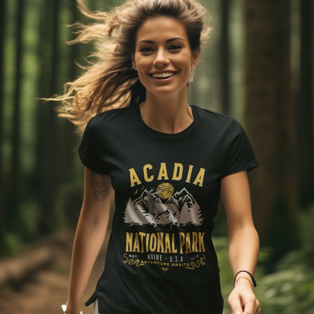 Acadia National Park Fun Landscape T-Shirt (Creator Uploaded)