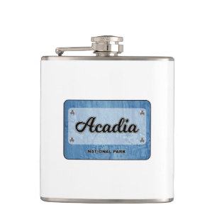 Acadia National Park Hip Flask