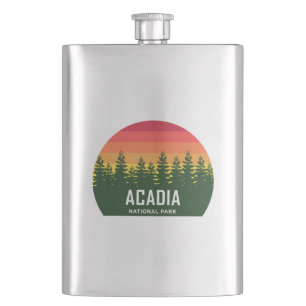 Acadia National Park Hip Flask
