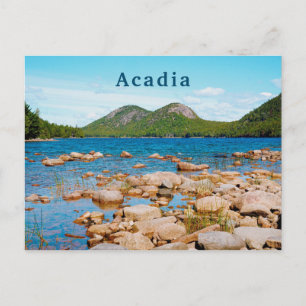 Acadia National Park Jordan Pond Maine Postcard