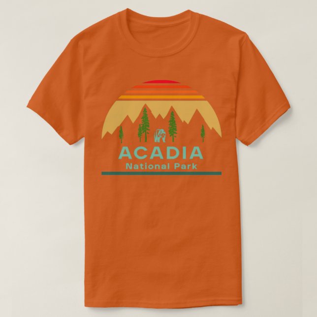 Acadia National Park Long TShirt 1 (Design Front)