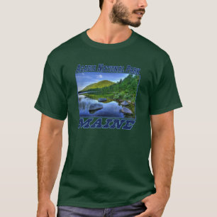 Acadia National Park - Maine Adult Dark T-shirt