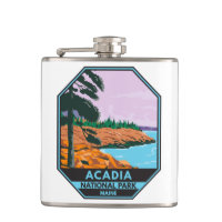Acadia National Park Maine Bar Harbour Vintage