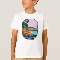 Acadia National Park Maine Bar Harbour Vintage 