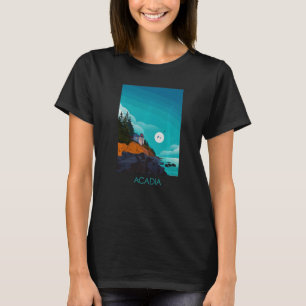 Acadia National Park Maine Mountains Merchandise U T-Shirt