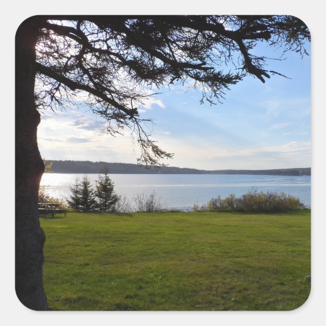 Acadia National Park, Maine Square Sticker (Front)