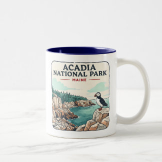 Acadia National Park Maine Two-Tone Coffee Mug