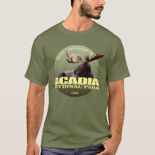 Acadia National Park (Moose) WT T-Shirt