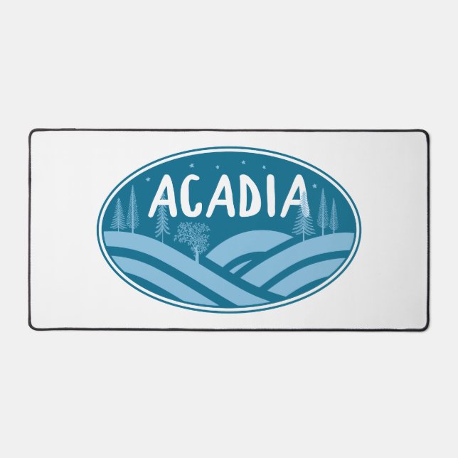 Acadia National Park Outdoors Desk Mat (Front)