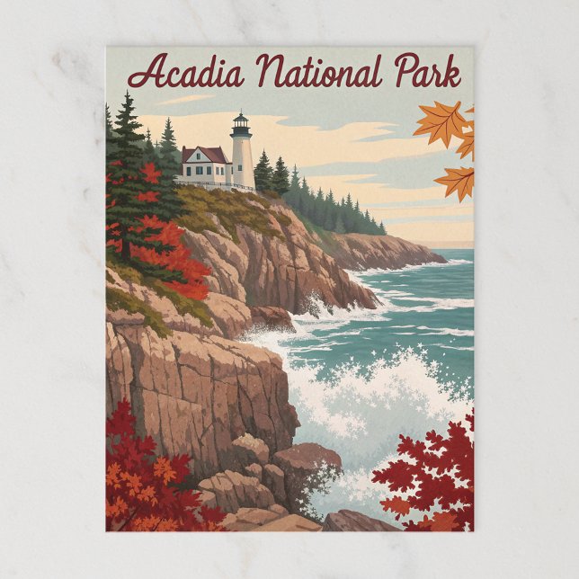 Acadia National Park Postcard (Creator Uploaded)