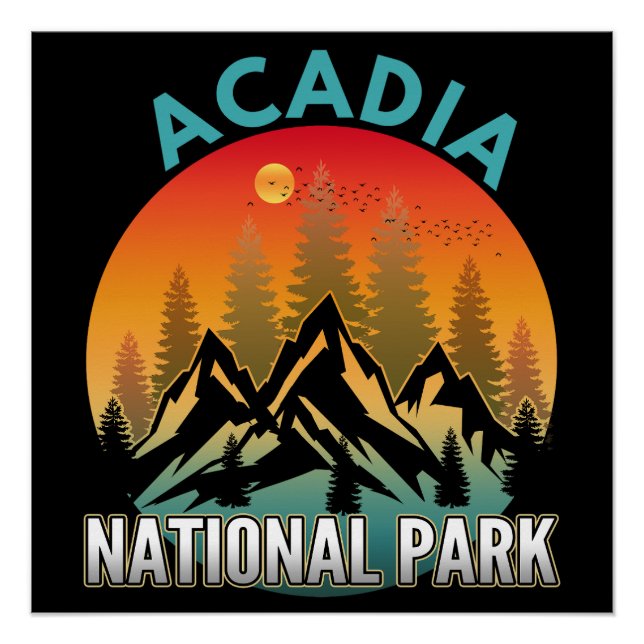 Acadia National Park  Poster (Front)