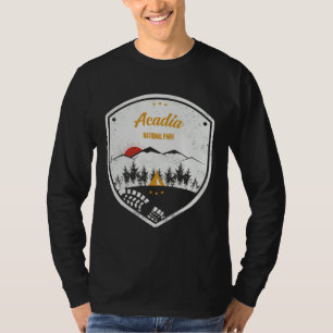 Acadia  National Park Retro Souvenir T-Shirt