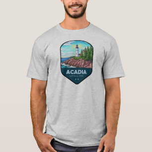 Acadia National Park Shield T-Shirt