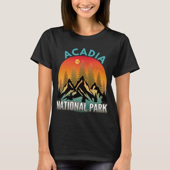 Acadia National Park  T-Shirt (Front)