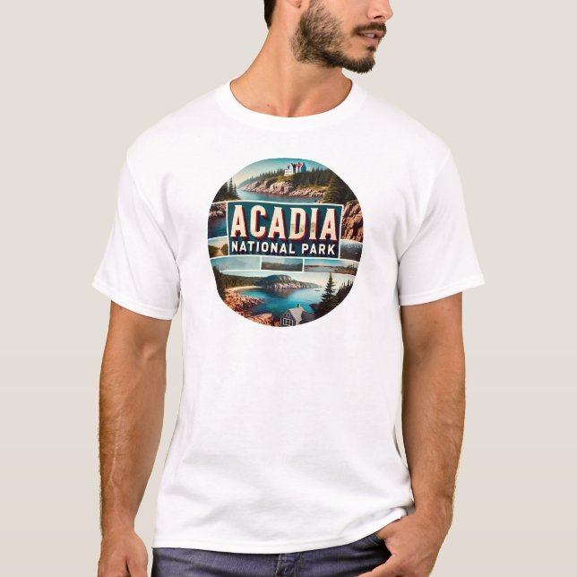 Acadia National Park T-Shirt (Front)