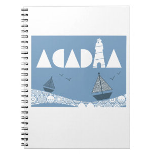 Acadia Spiral Notebook