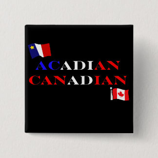 Acadian Canadian 15 Cm Square Badge