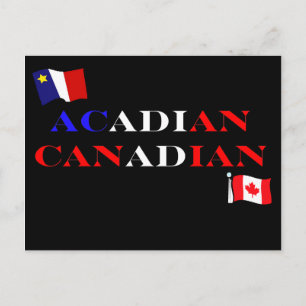 Acadian Canadian Postcard