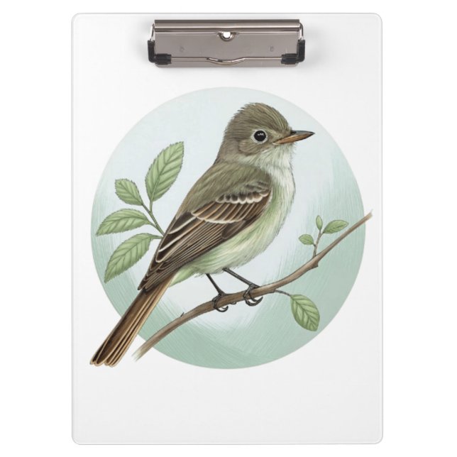  Acadian Flycatcher Clipboard (Front)