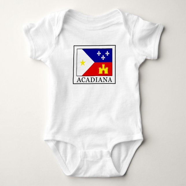 Acadiana Baby Bodysuit (Front)