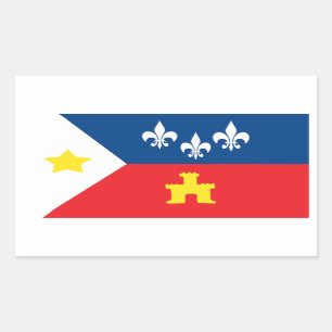 Acadiana Cajun Flag Stickers