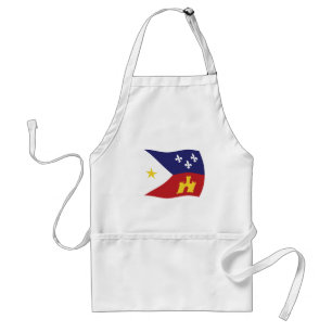 Acadiana Flag Apron