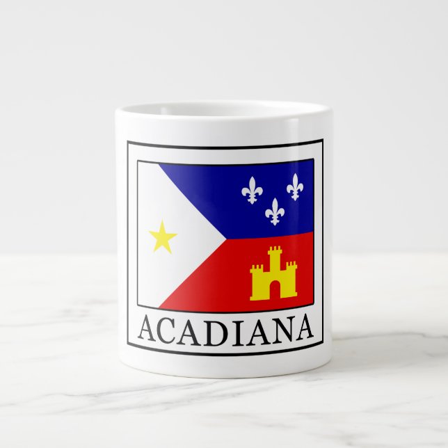 Acadiana Large Coffee Mug (Front)