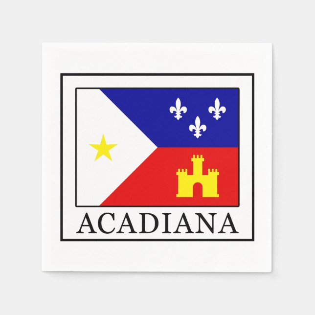 Acadiana Napkin (Front)