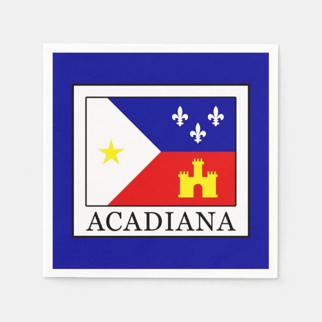 Acadiana Napkin (Front)