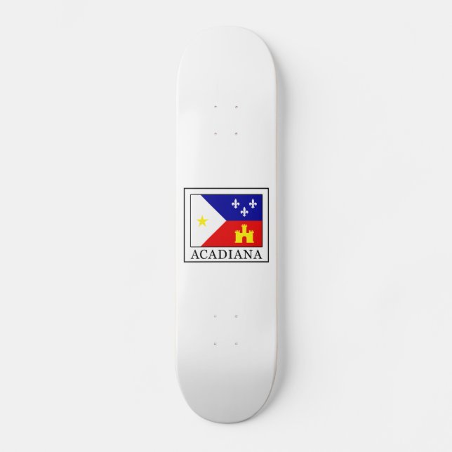 Acadiana Skateboard (Front)