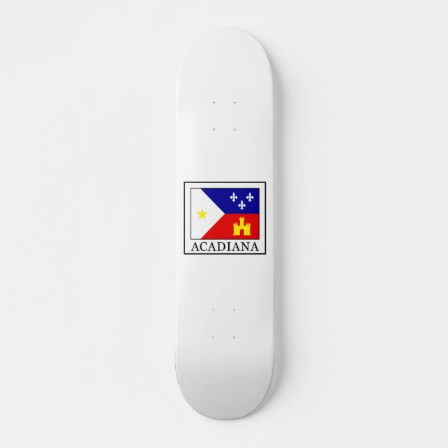 Acadiana Skateboard (Front)