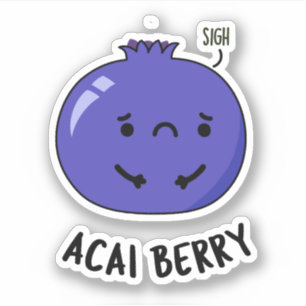 Acai Berry Funny Fruit Pun