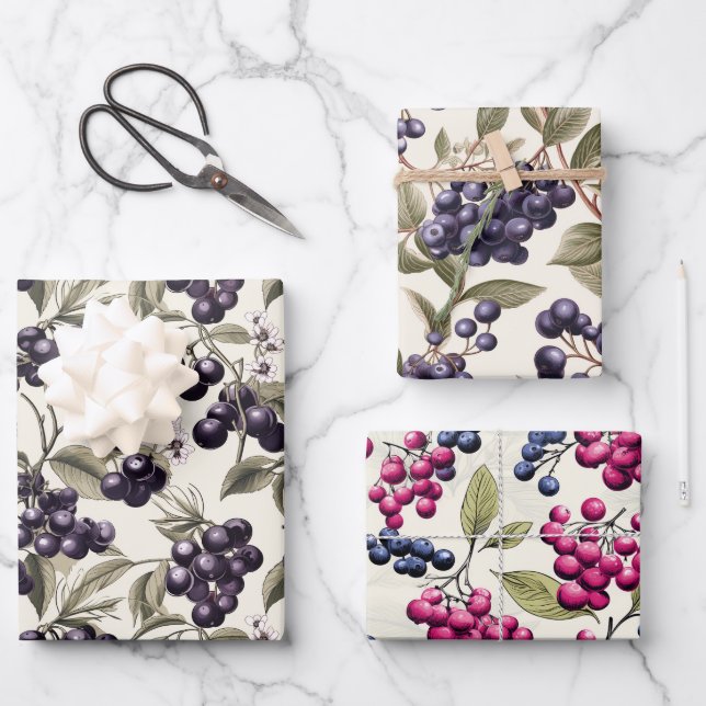  Acai Wrapping Paper Sheet (Front)