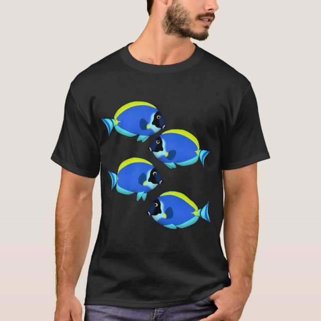 Acanthurus leucosternon 2 T-Shirt (Front)