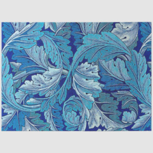 Acanthus Blue Tissue Paper