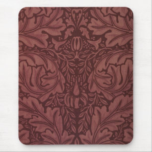 Acanthus by William Morris, Vintage Floral Textile Mouse Pad