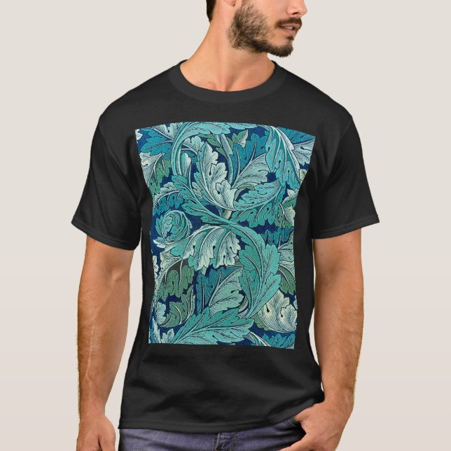 Acanthus Green, William Morris T-Shirt (Front)