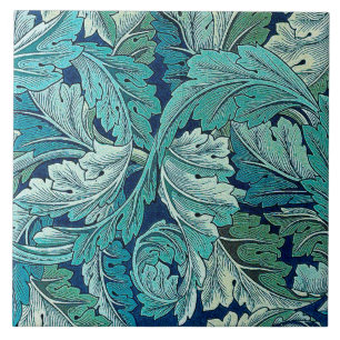 Acanthus Green, William Morris Tile