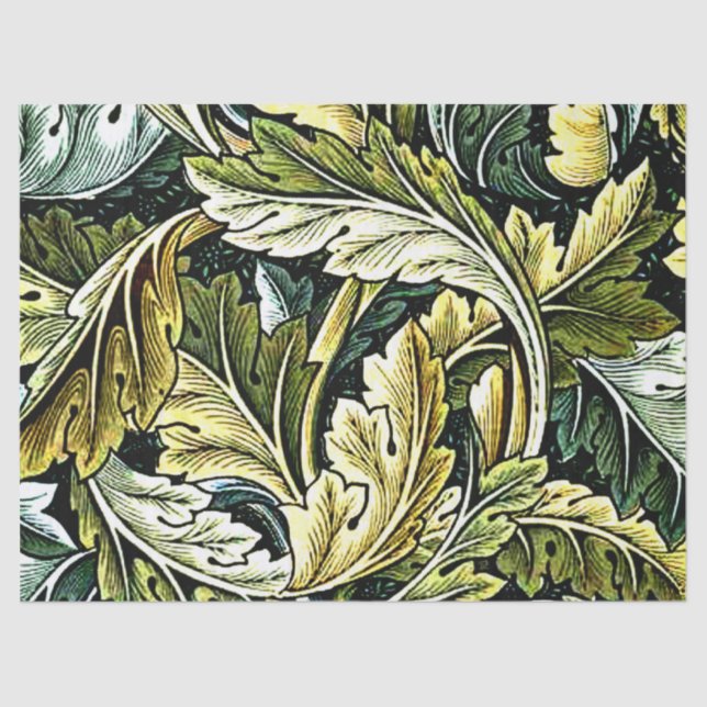 Acanthus, popular William Morris pattern, Tissue Paper (Front)