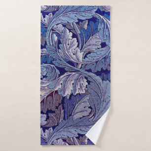 Acanthus Purple, William Morris Bath Towel