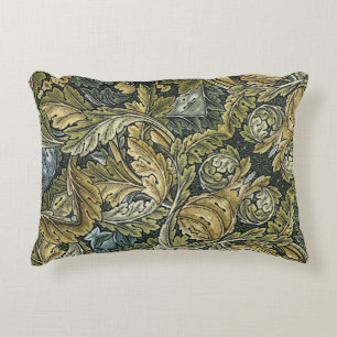 Acanthus Vintage Floral Pattern by William Morris Decorative Cushion