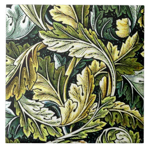 Acanthus, vintage William Morris pattern, Tile