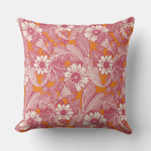 acanthus viva magenta satsuma cushion