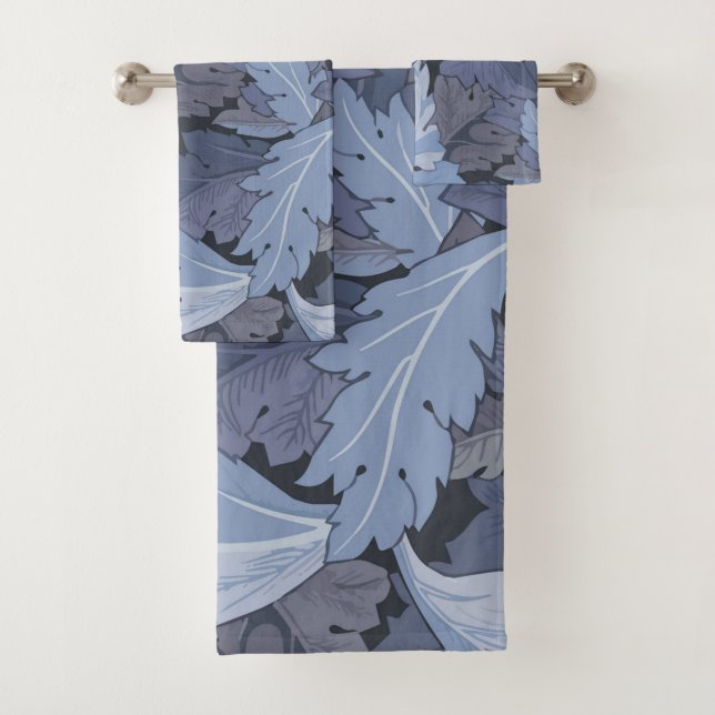 Acanthus, William Morris Bath Towel Set (Insitu)