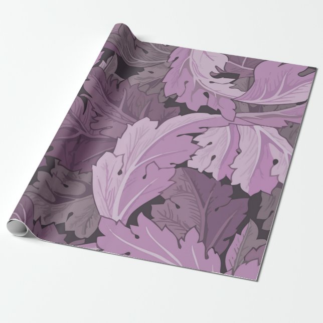 Acanthus, William Morris Wrapping Paper (Unrolled)