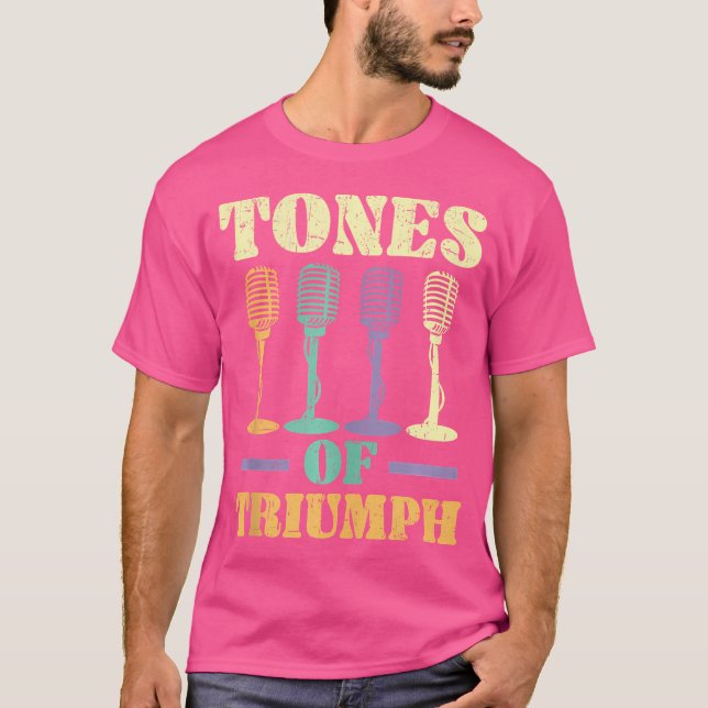 Acapella Singing Instructor Music Voice Opera Sing T-Shirt (Front)