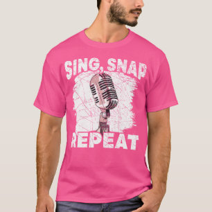 Acapella Singing Instructor Music Voice Opera Sing T-Shirt