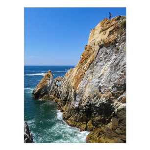 Acapulco Cliff Diver Photo Print