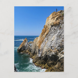 Acapulco Cliff Diver Postcard