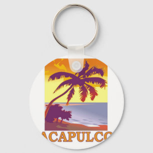 Acapulco, Mexico Key Ring